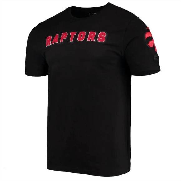 NEW PRO STANDARD men's toronto raptors chenille tee in black - Picture 1 of 4